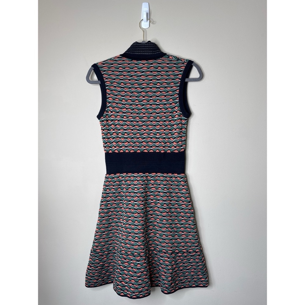 Missoni Patterned Button Front Dress Size 40 Small - Picture 4 of 6